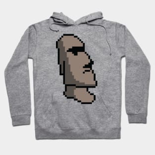 Moai 8 bits Hoodie